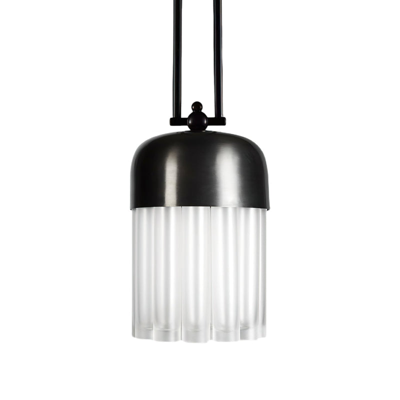 LAVENDULA VINTAGE GLASS HANGING LANTERN