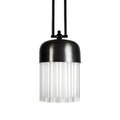 LAVENDULA VINTAGE GLASS HANGING LANTERN