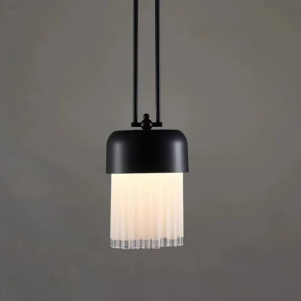 LAVENDULA VINTAGE GLASS HANGING LANTERN