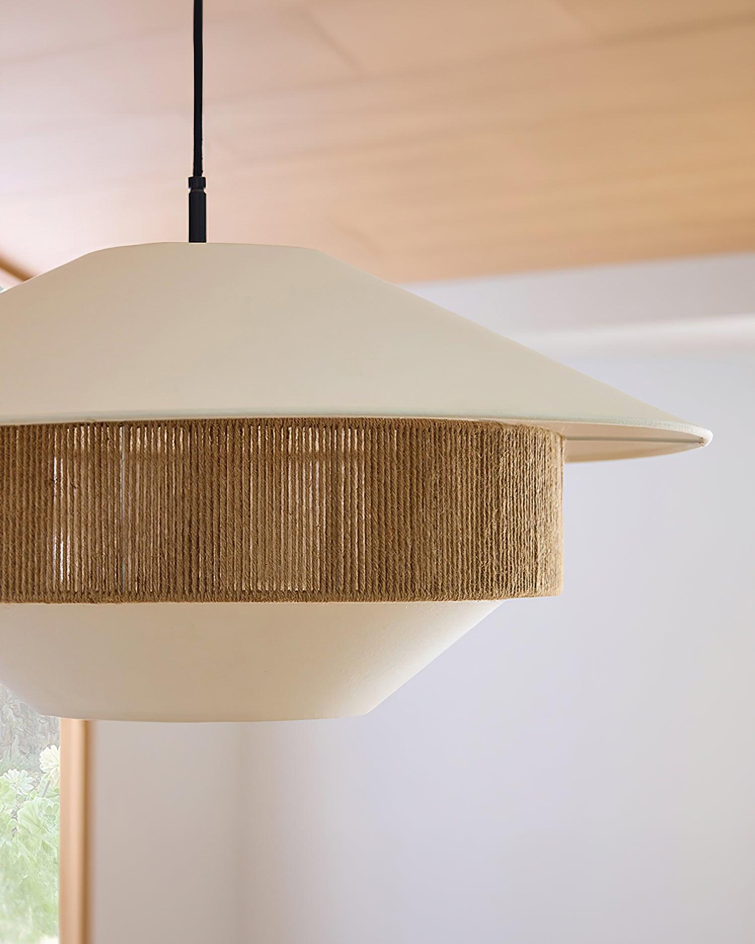 BRAMBLETON TEXTILE WEAVE HANGING LAMP