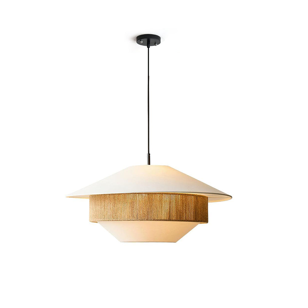 BRAMBLETON TEXTILE WEAVE HANGING LAMP