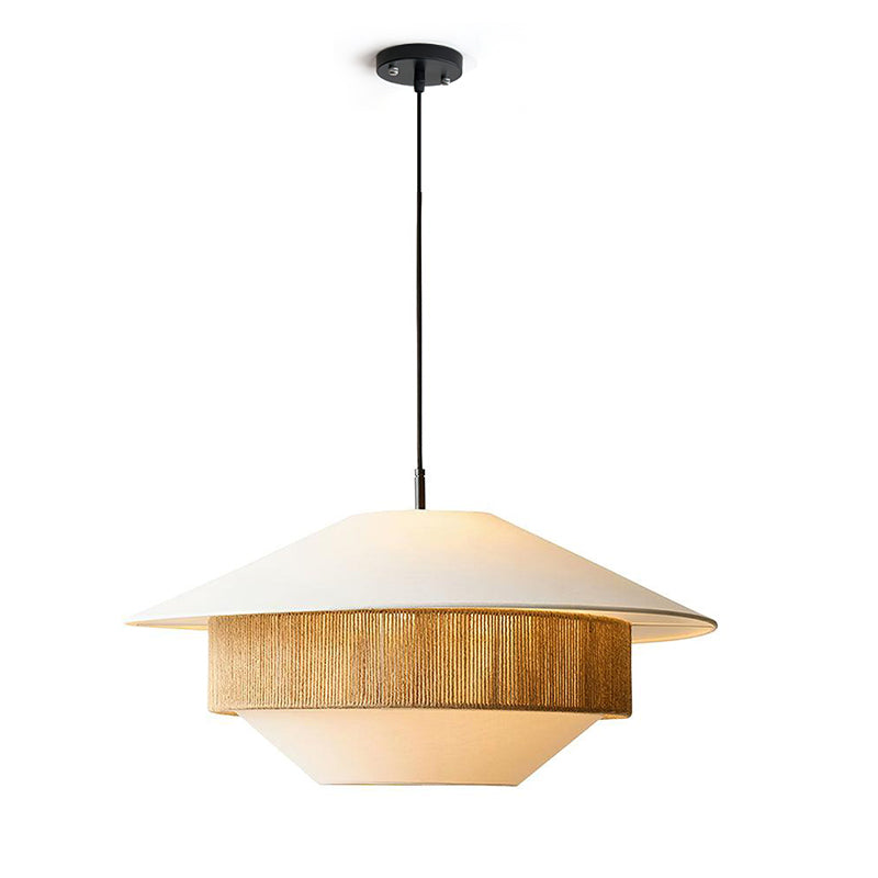 BRAMBLETON TEXTILE WEAVE HANGING LAMP