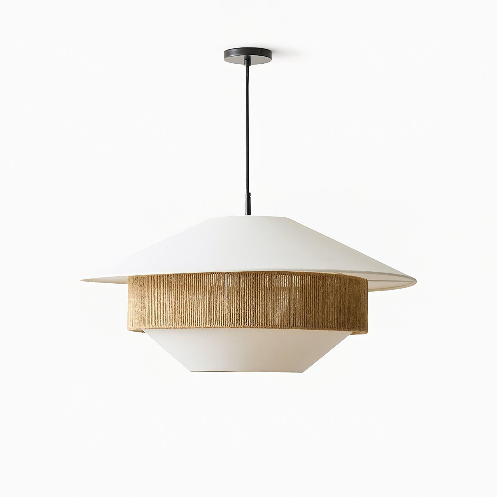 BRAMBLETON TEXTILE WEAVE HANGING LAMP