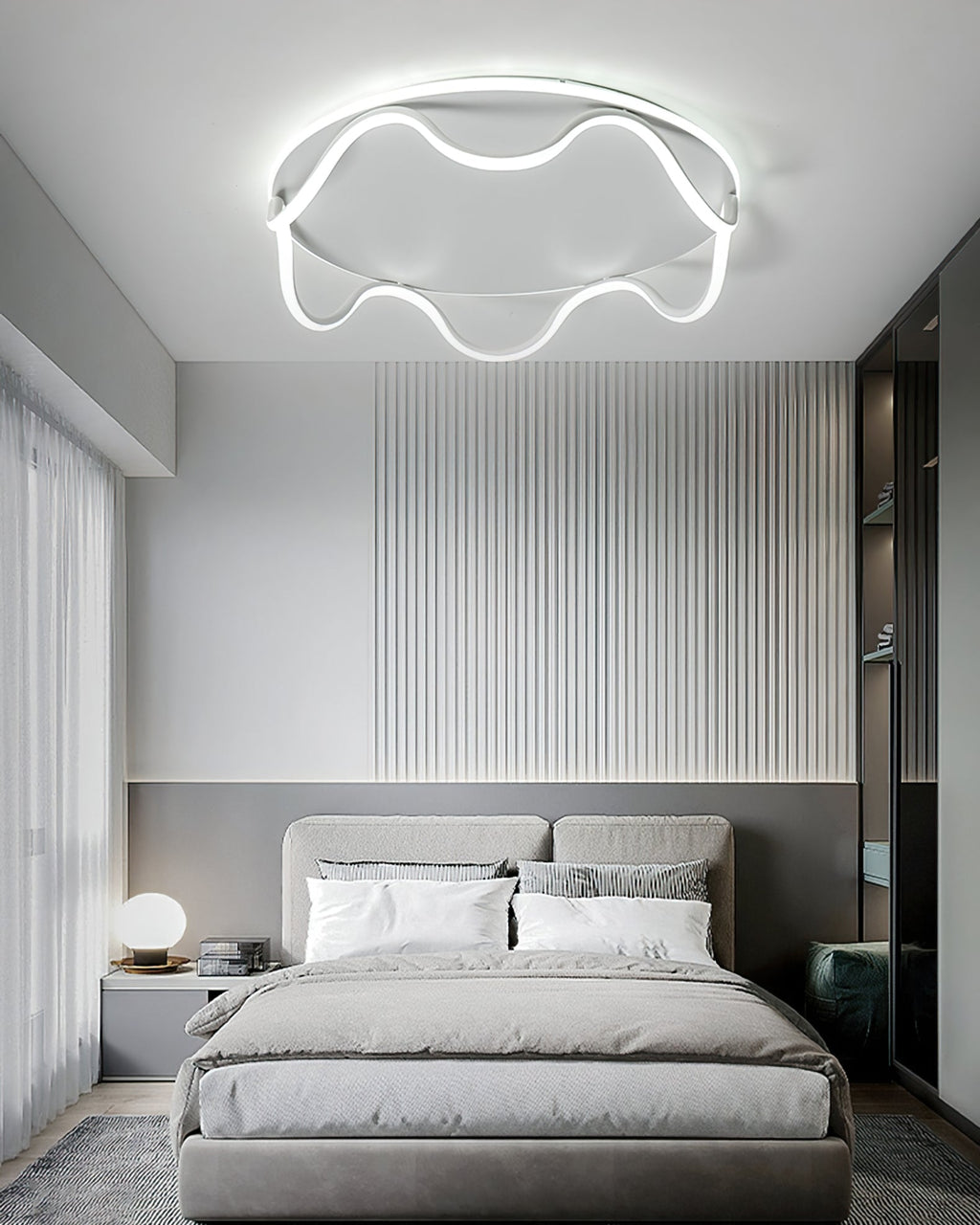 RAVENHURST ARTISANAL WOODEN CEILING LIGHT