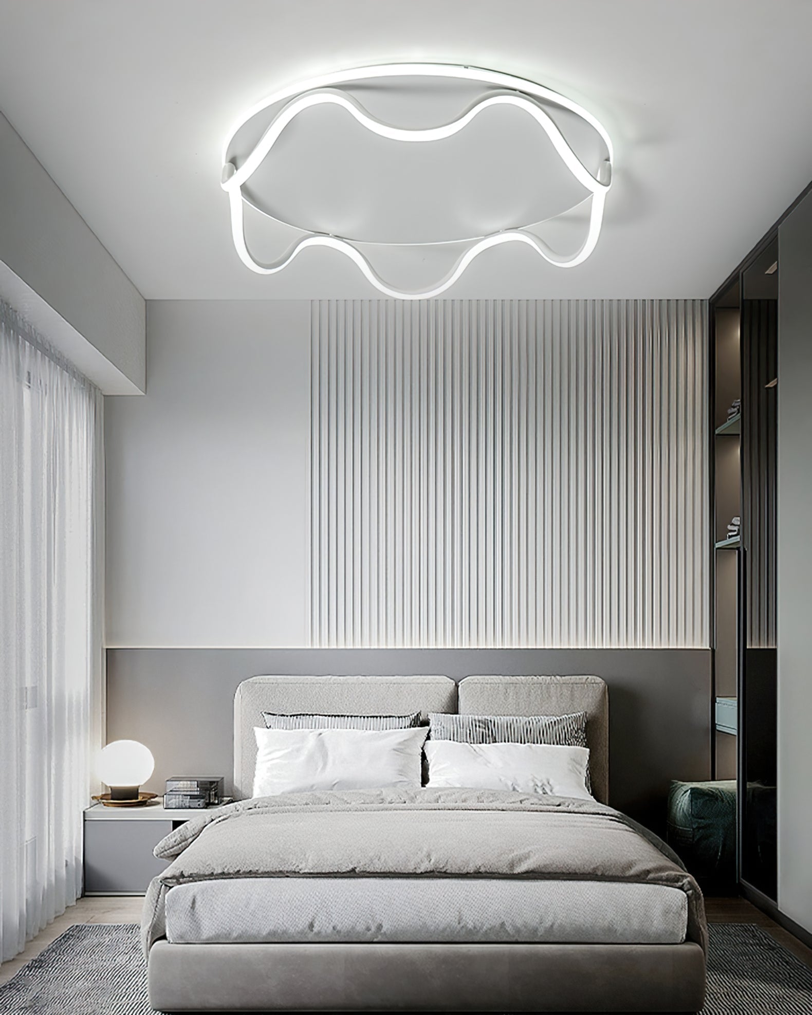 RAVENHURST ARTISANAL WOODEN CEILING LIGHT