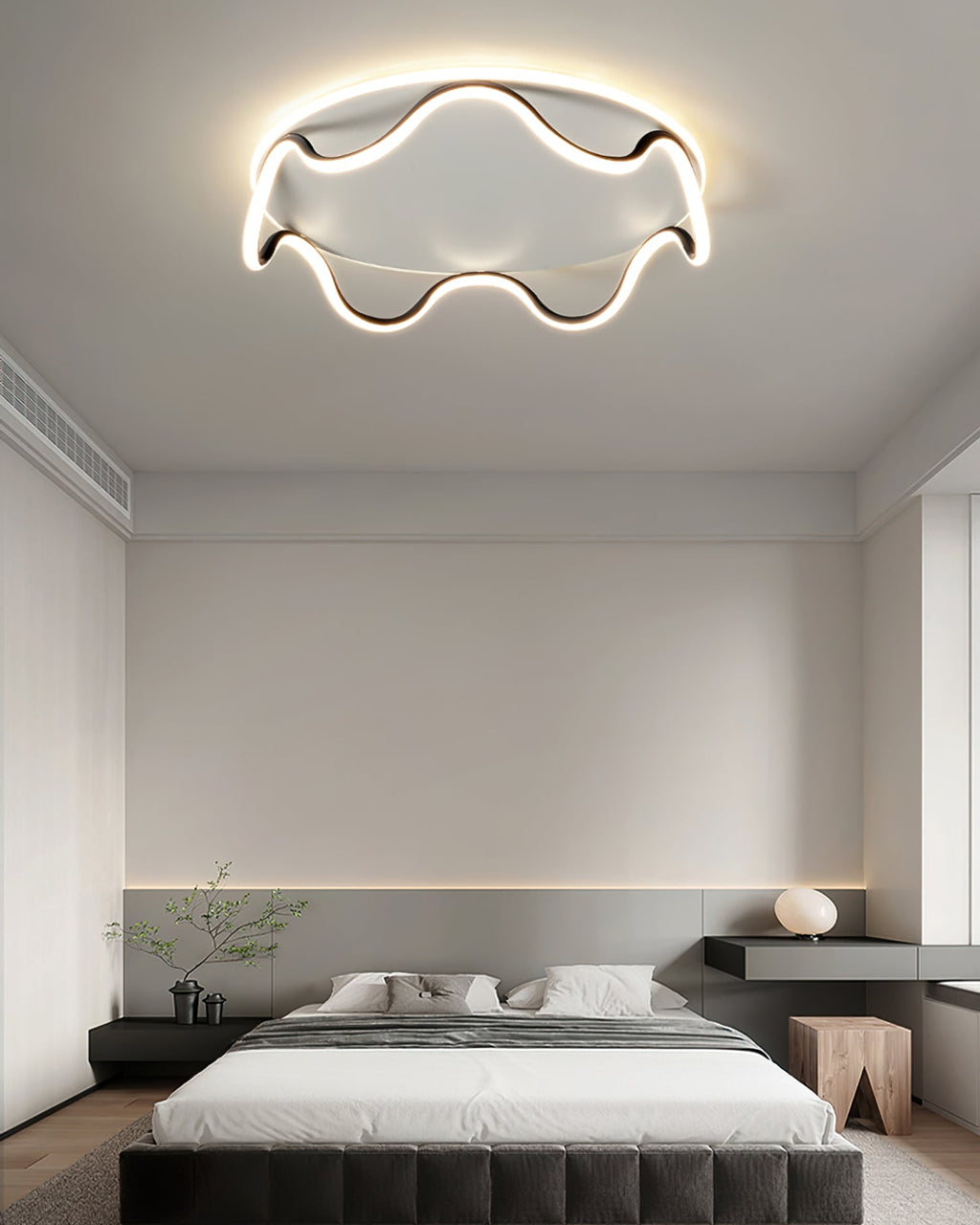 RAVENHURST ARTISANAL WOODEN CEILING LIGHT