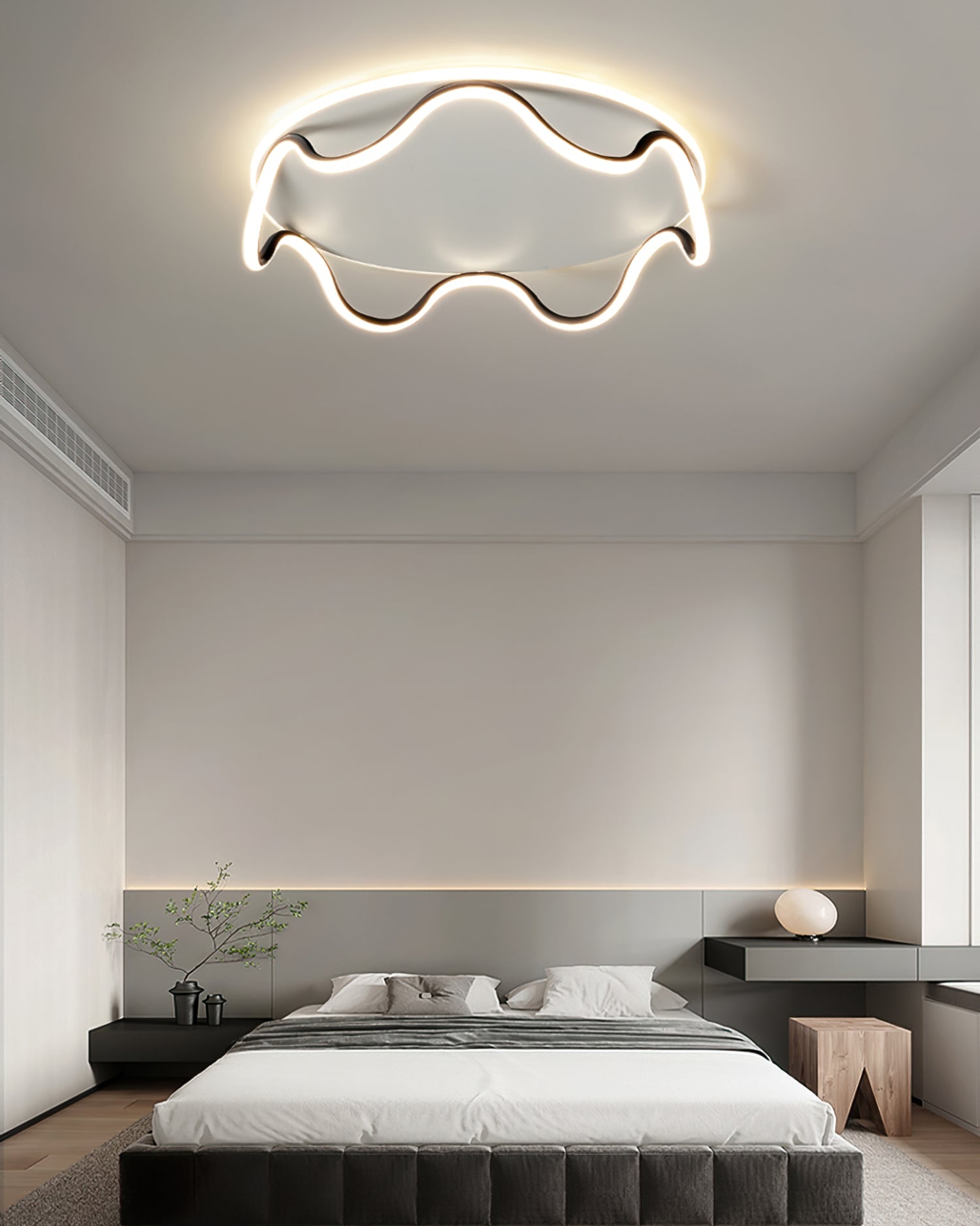 RAVENHURST ARTISANAL WOODEN CEILING LIGHT