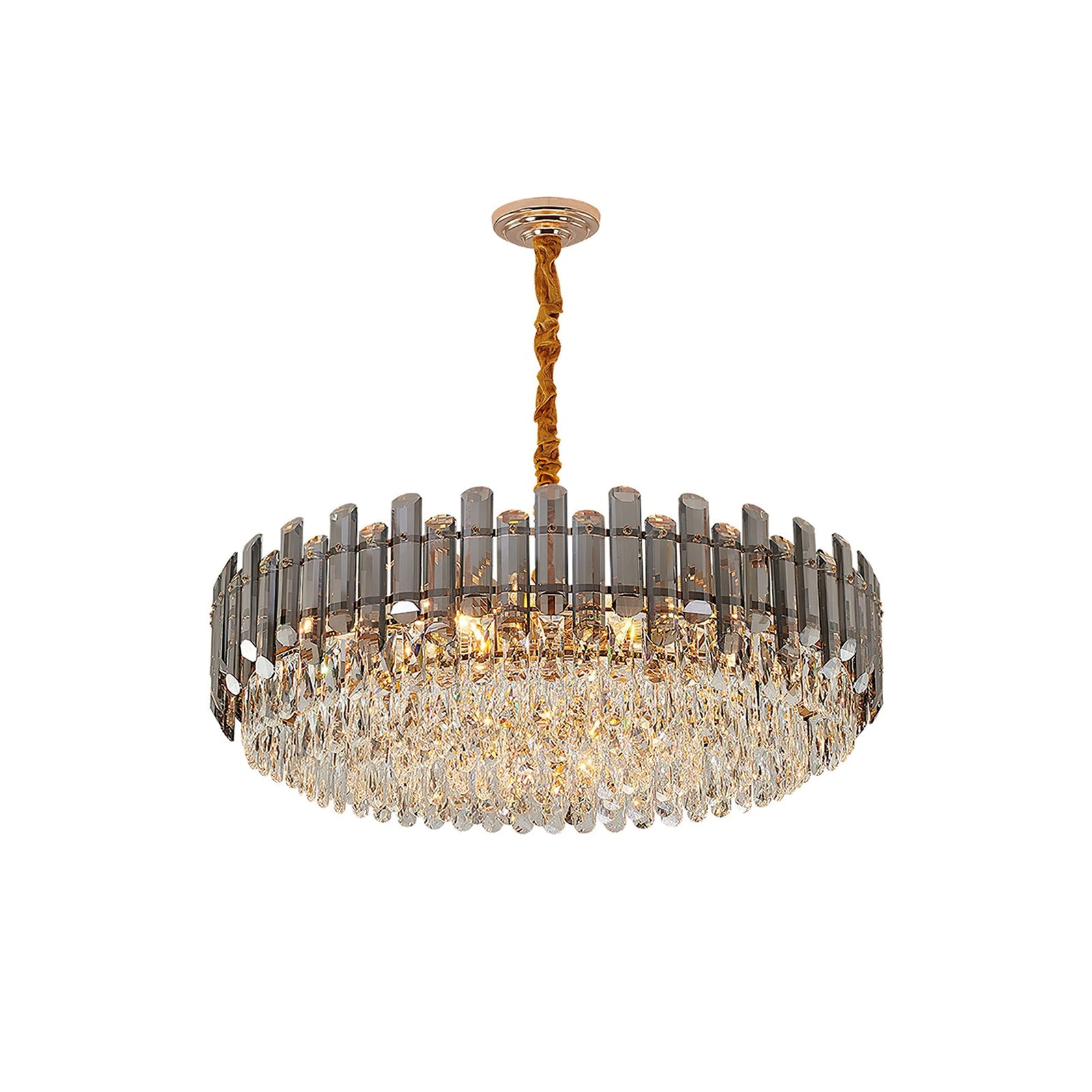 WINDSOR CRYSTAL LAYERED CEILING LIGHT