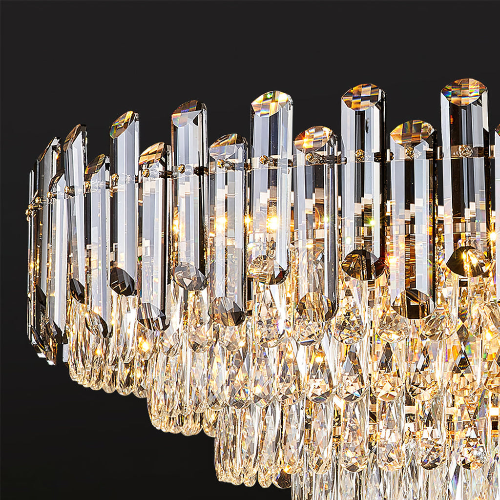WINDSOR CRYSTAL LAYERED CEILING LIGHT