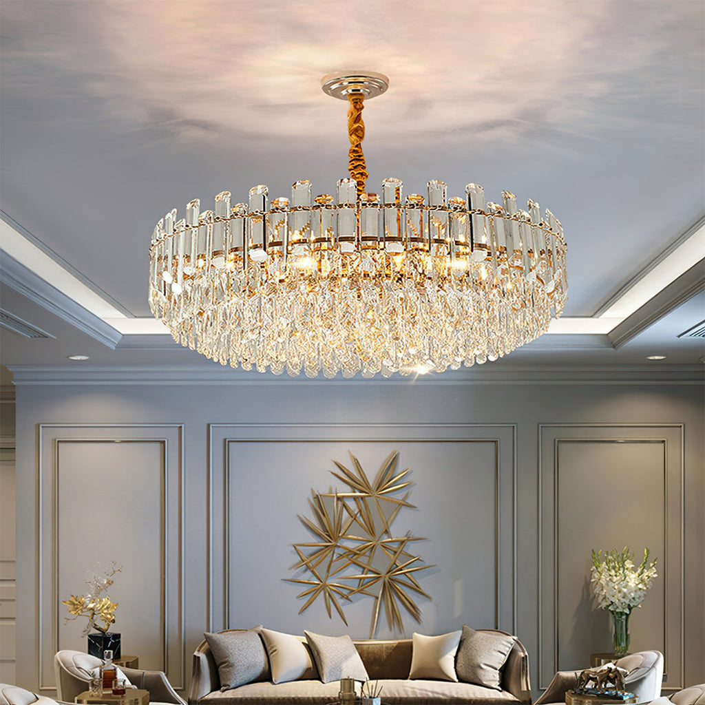 WINDSOR CRYSTAL LAYERED CEILING LIGHT