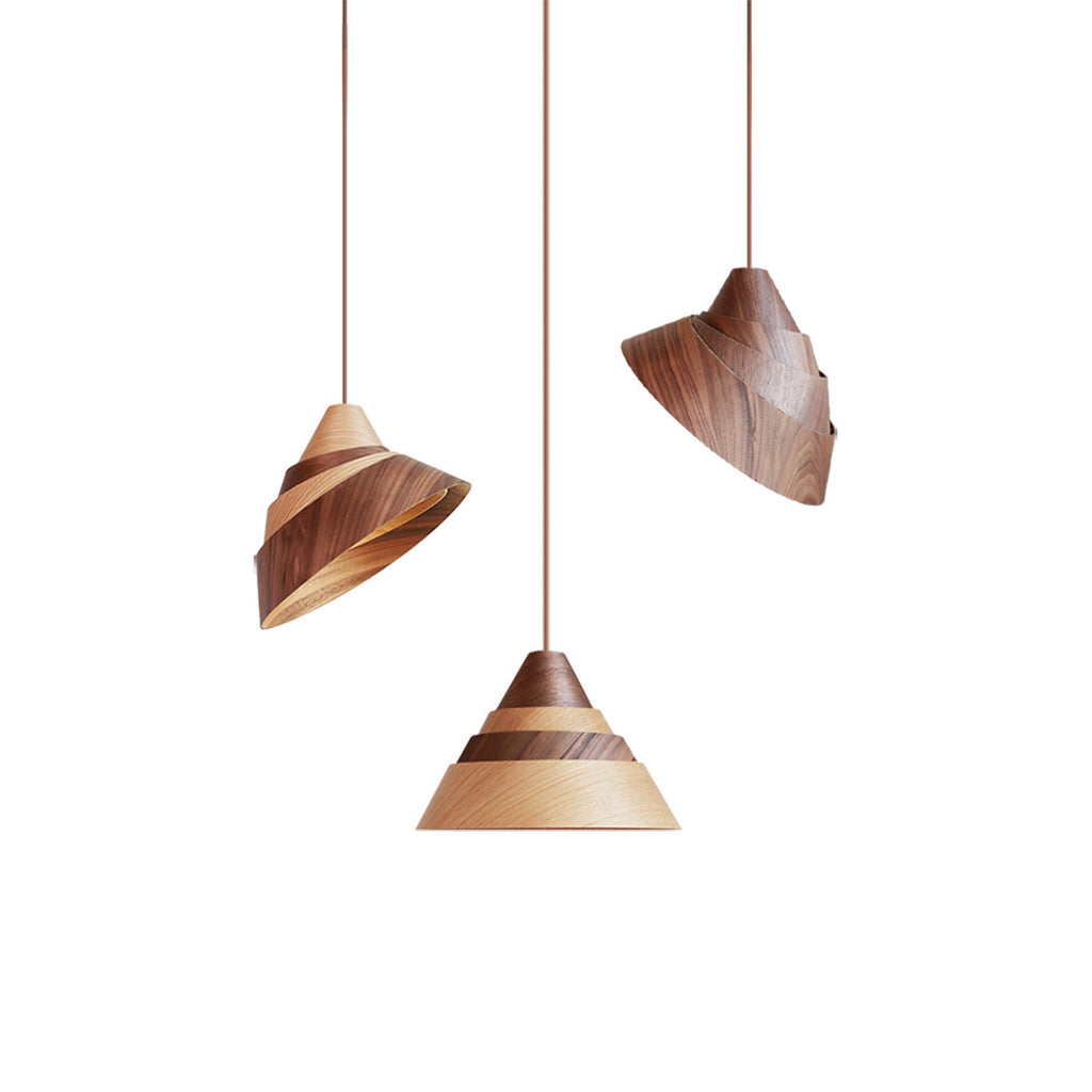 FENWICK WOODEN CANOPY PENDANT LUMINAIRE