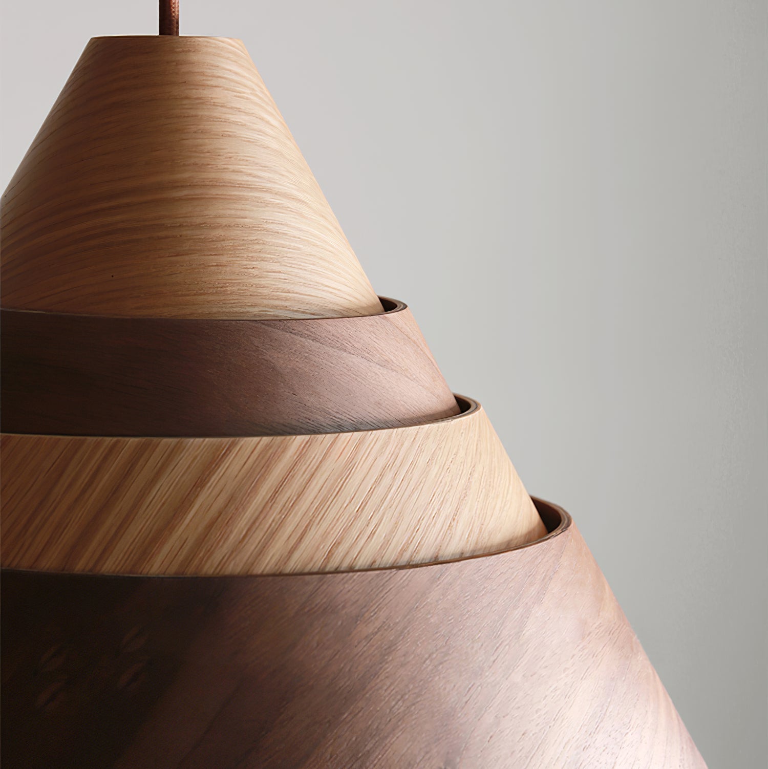 FENWICK WOODEN CANOPY PENDANT LUMINAIRE