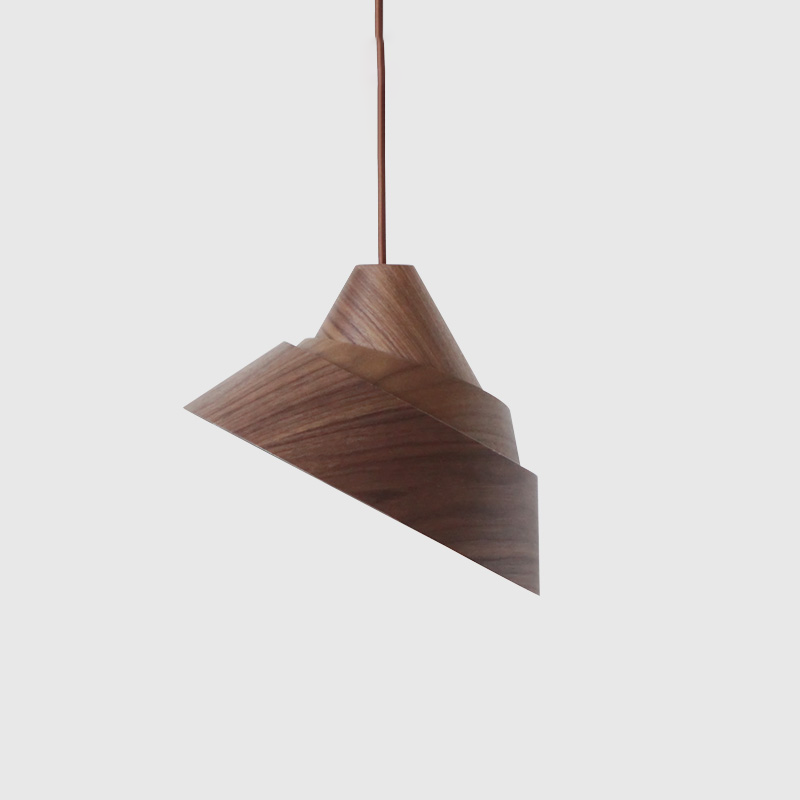 FENWICK WOODEN CANOPY PENDANT LUMINAIRE