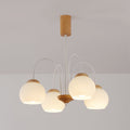 WINTHORPE RUSTIC WOODEN CANOPY CHANDELIER