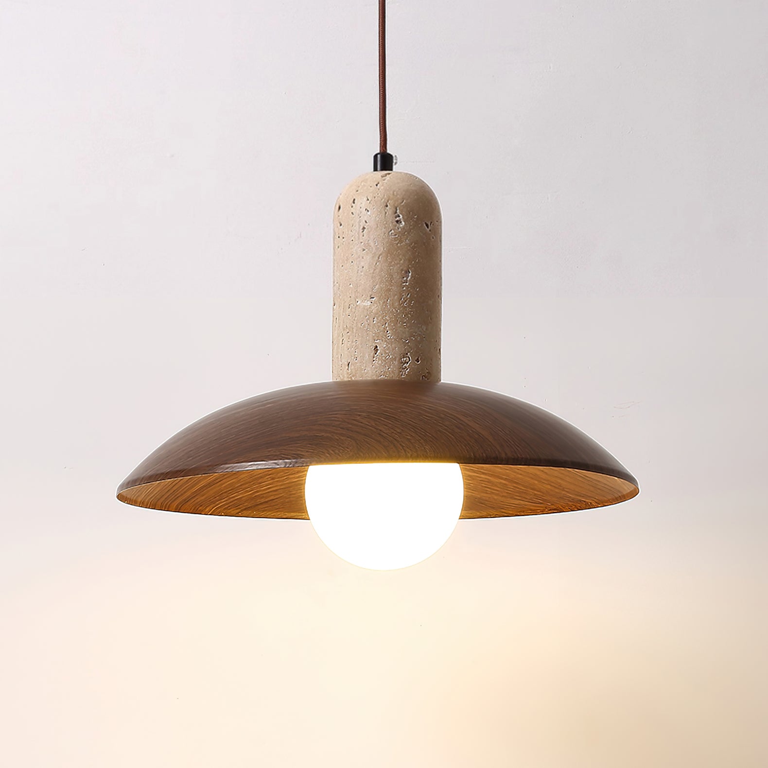 FENWICK HANGING GLASS ORB LANTERN