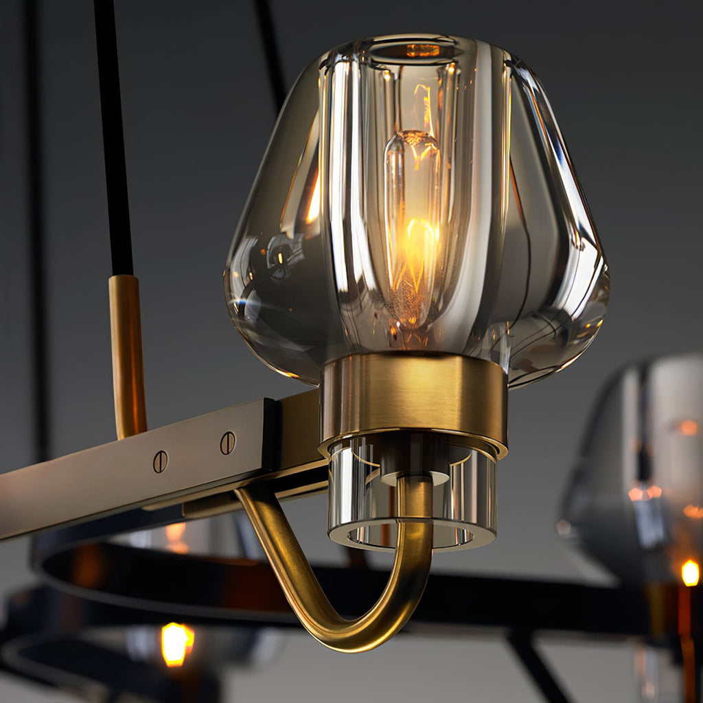 RAVENHURST CRYSTAL SPHERE CHANDELIER