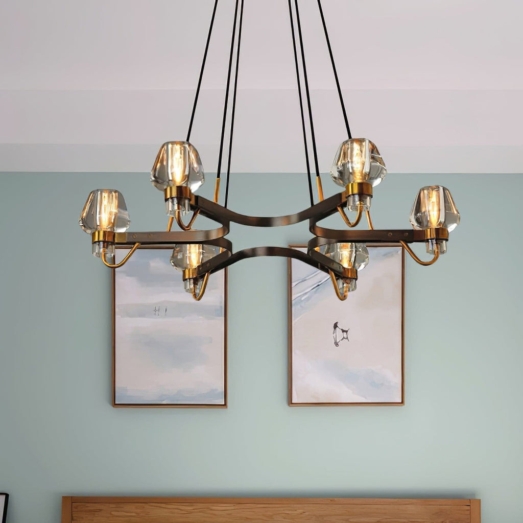 RAVENHURST CRYSTAL SPHERE CHANDELIER