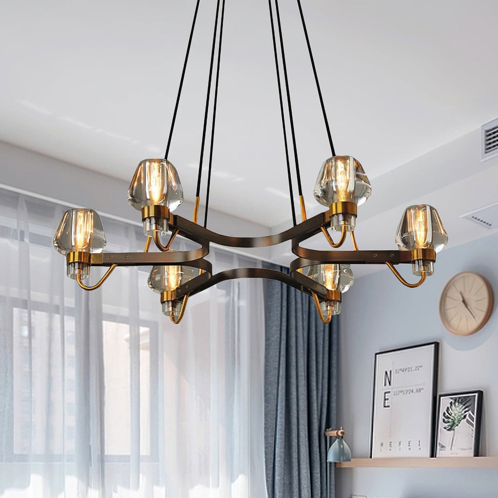 RAVENHURST CRYSTAL SPHERE CHANDELIER