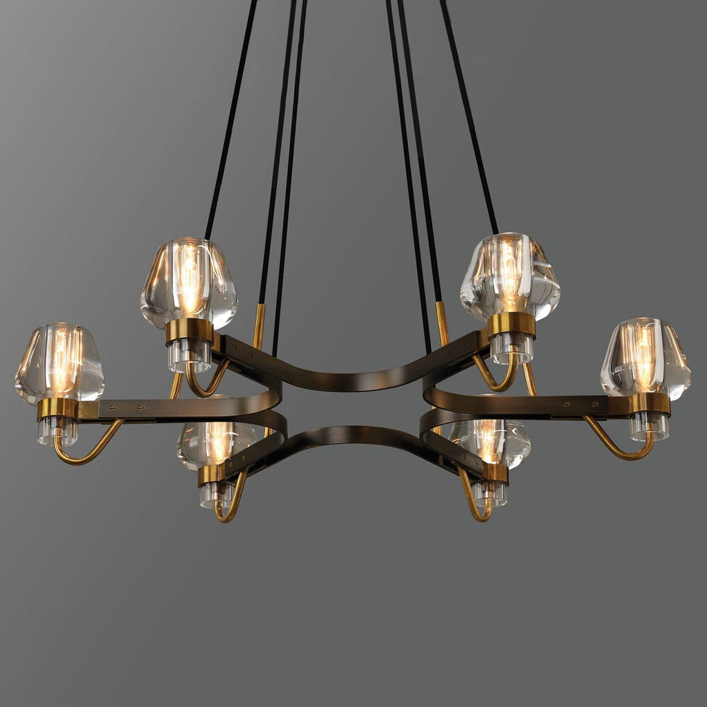 RAVENHURST CRYSTAL SPHERE CHANDELIER