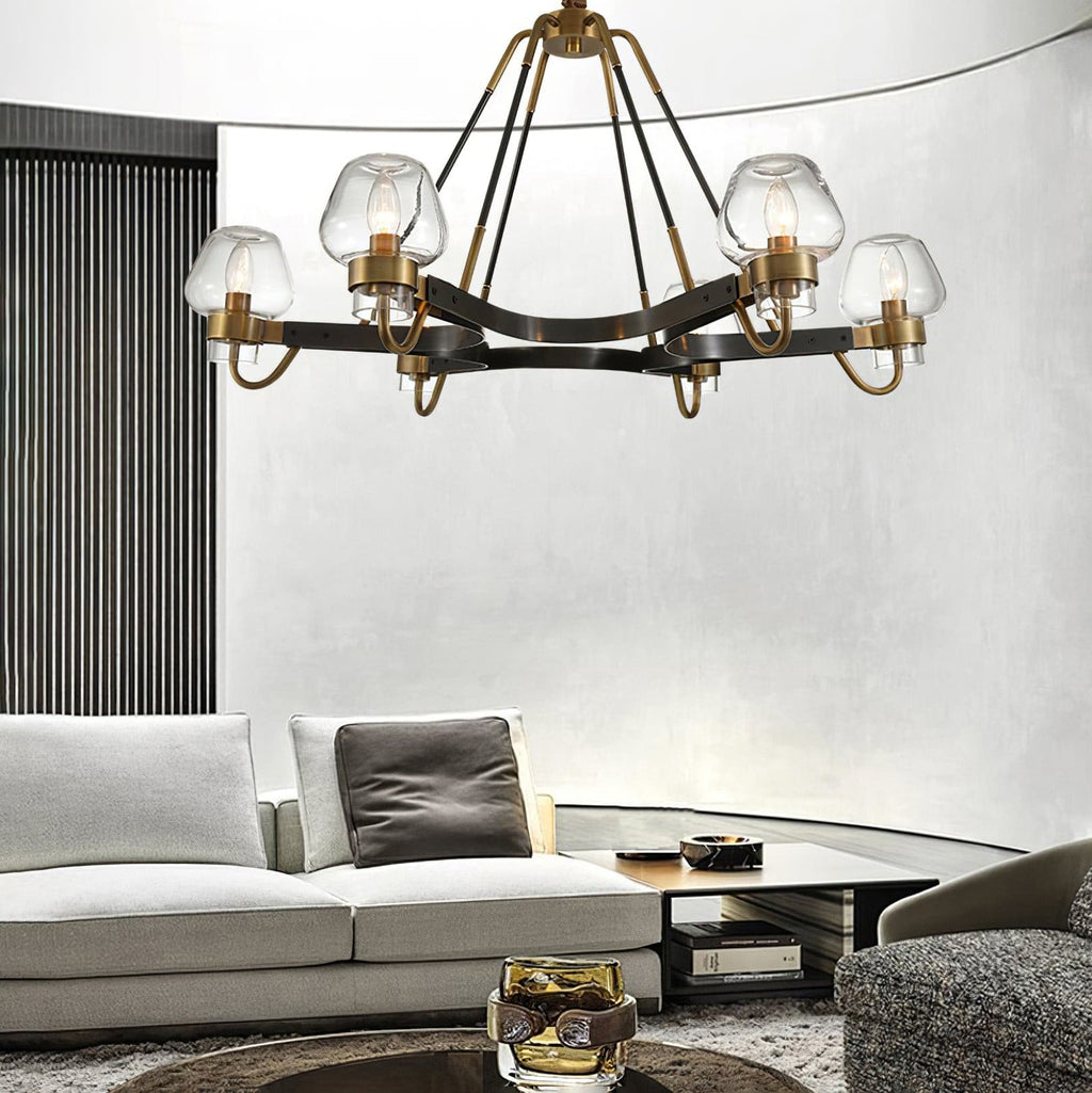 RAVENHURST CRYSTAL SPHERE CHANDELIER
