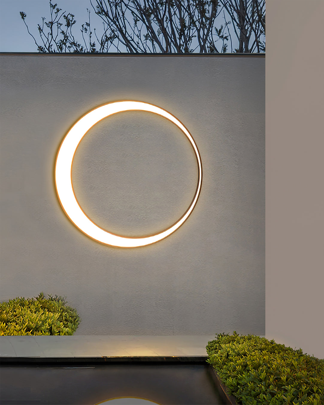 WINTERBOURNE GLOWING MOONLIGHT WALL SCONCE
