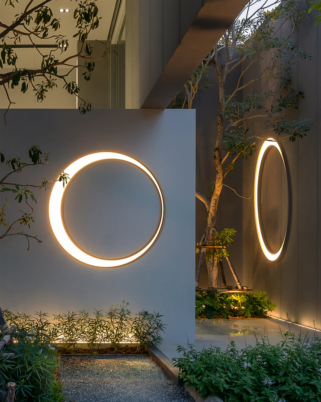 WINTERBOURNE GLOWING MOONLIGHT WALL SCONCE