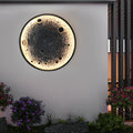 CHESHIRE MOONLIT CIRCLE OUTDOOR WALL LANTERN