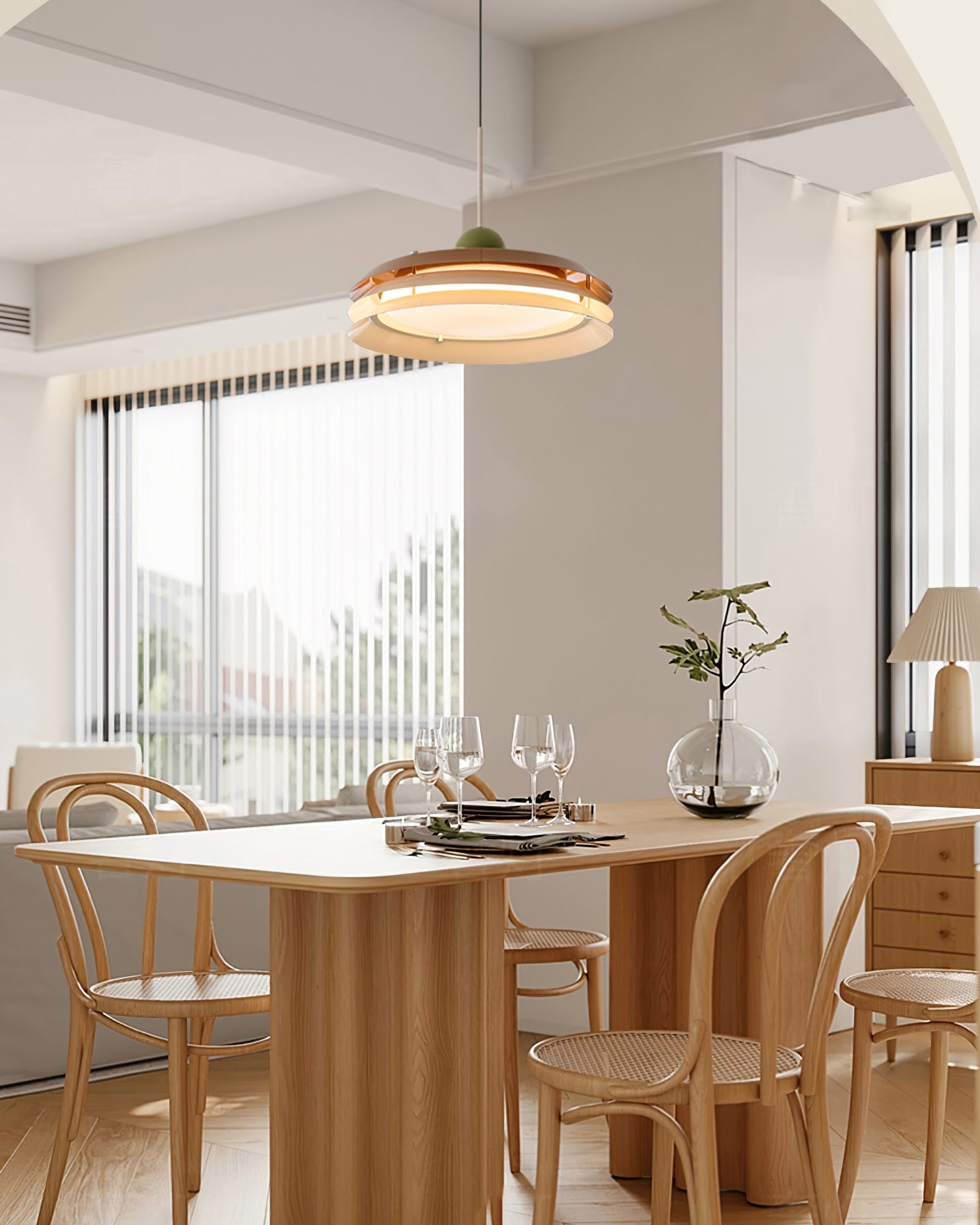 WINTHROP HANGING GLASS ORB LUMINAIRE
