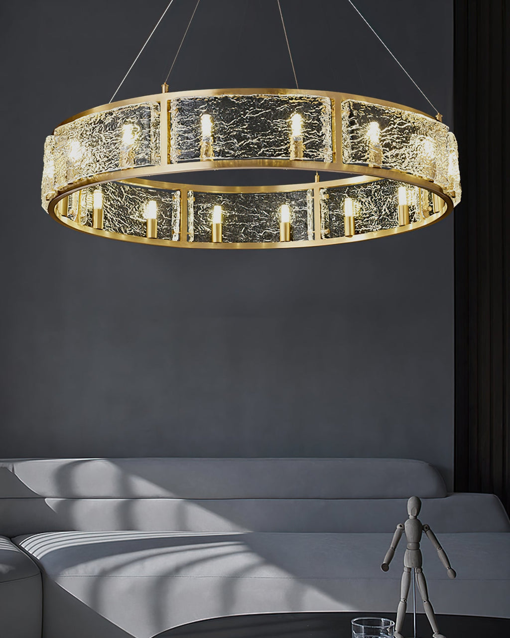 RAVENHALL DRUM LIGHTING FIXTURE