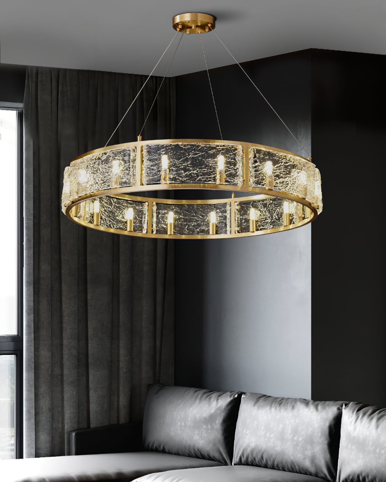 RAVENHALL DRUM LIGHTING FIXTURE