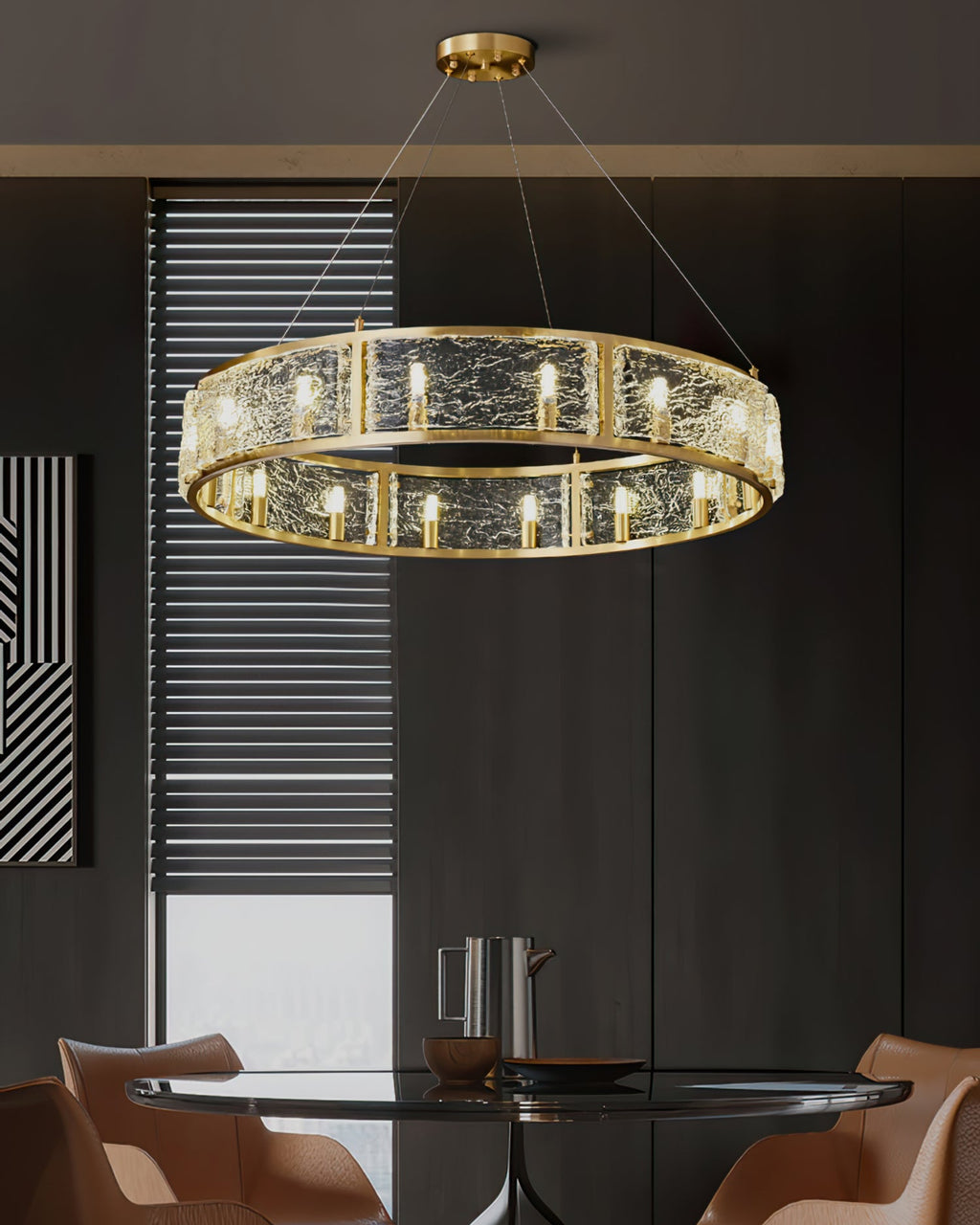 RAVENHALL DRUM LIGHTING FIXTURE