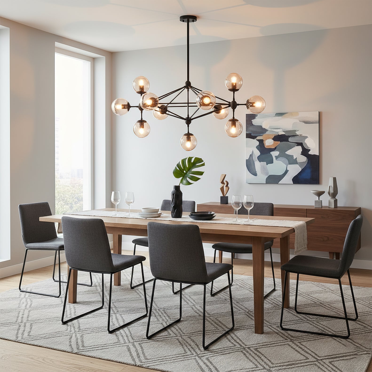 RAVENWOOD RUSTIC BICYCLE CHANDELIER