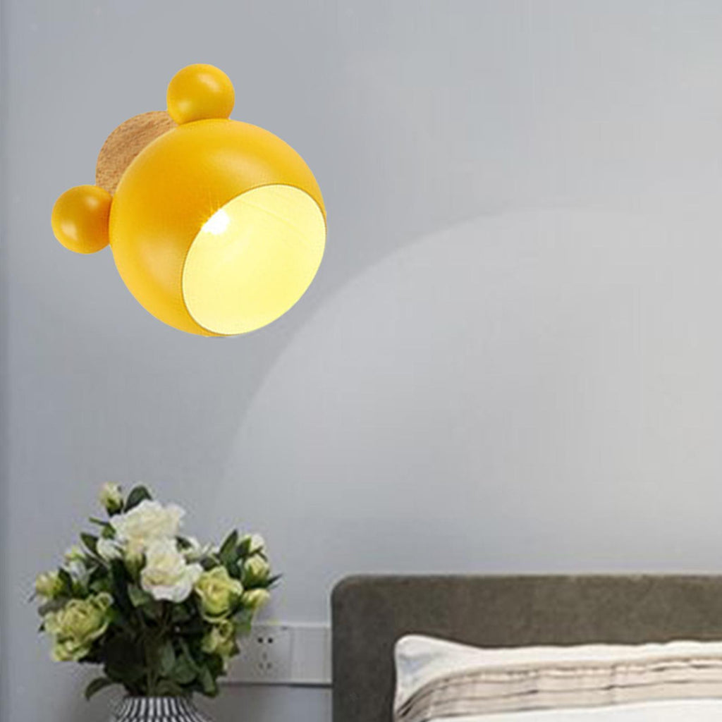 WHIMSY MOUSE PORTRAIT WALL SCONCE