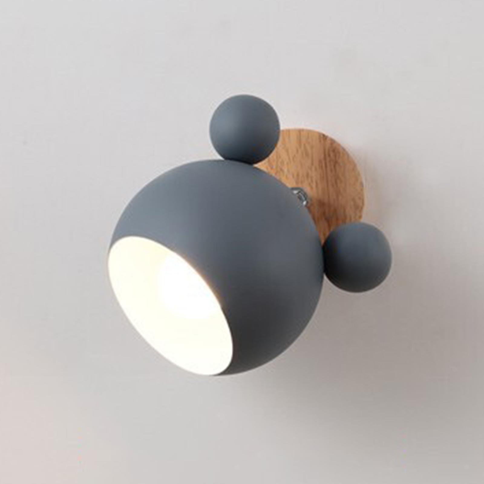 WHIMSY MOUSE PORTRAIT WALL SCONCE