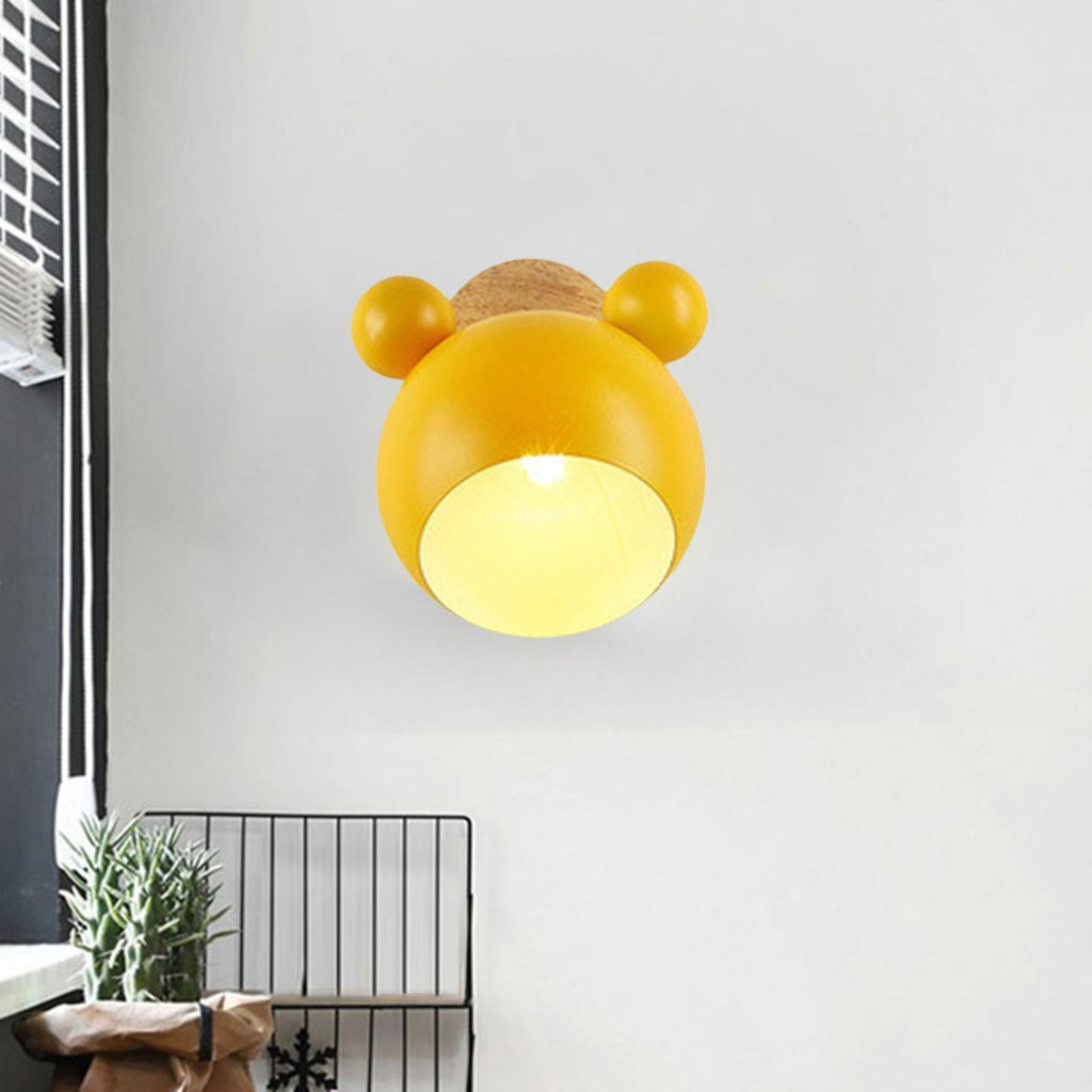 WHIMSY MOUSE PORTRAIT WALL SCONCE