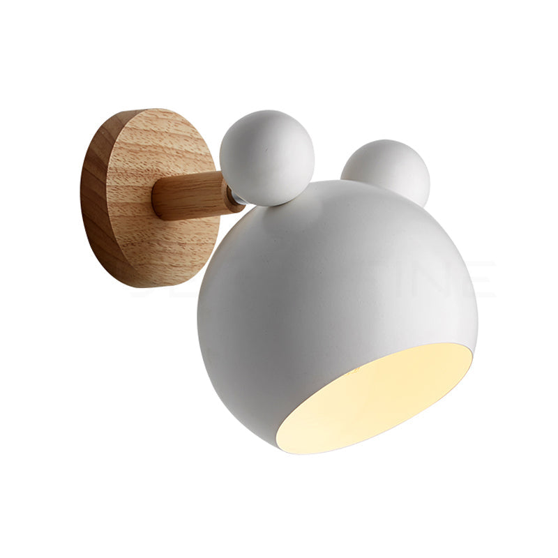 WHIMSY MOUSE PORTRAIT WALL SCONCE