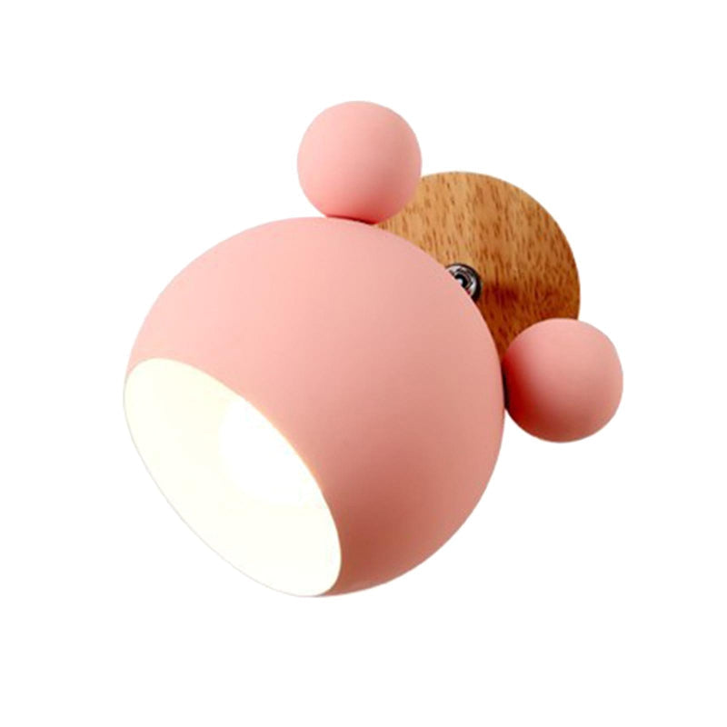 WHIMSY MOUSE PORTRAIT WALL SCONCE