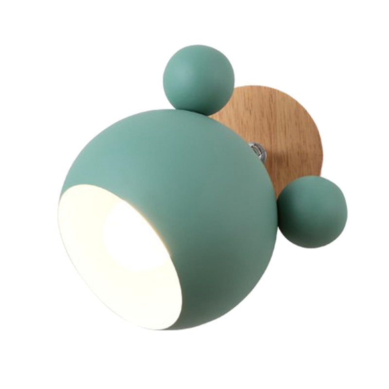 WHIMSY MOUSE PORTRAIT WALL SCONCE