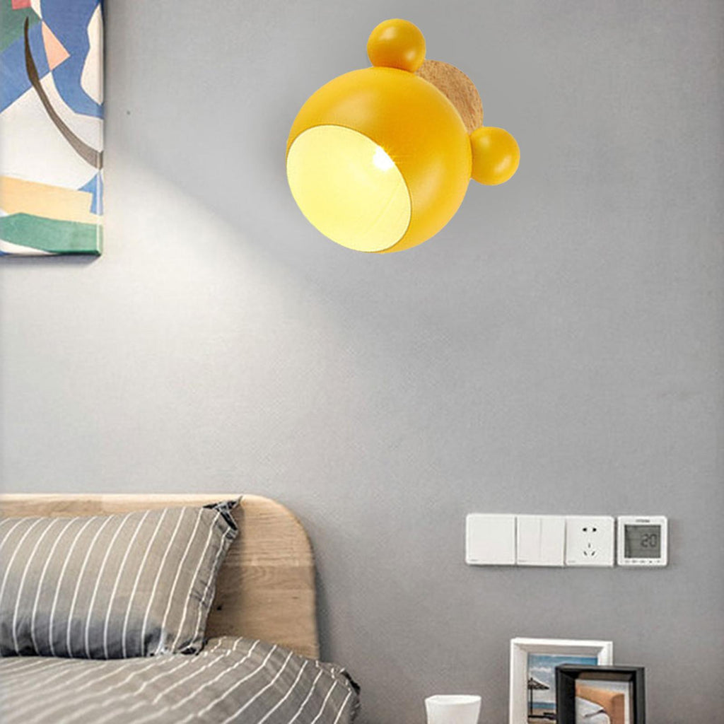 WHIMSY MOUSE PORTRAIT WALL SCONCE