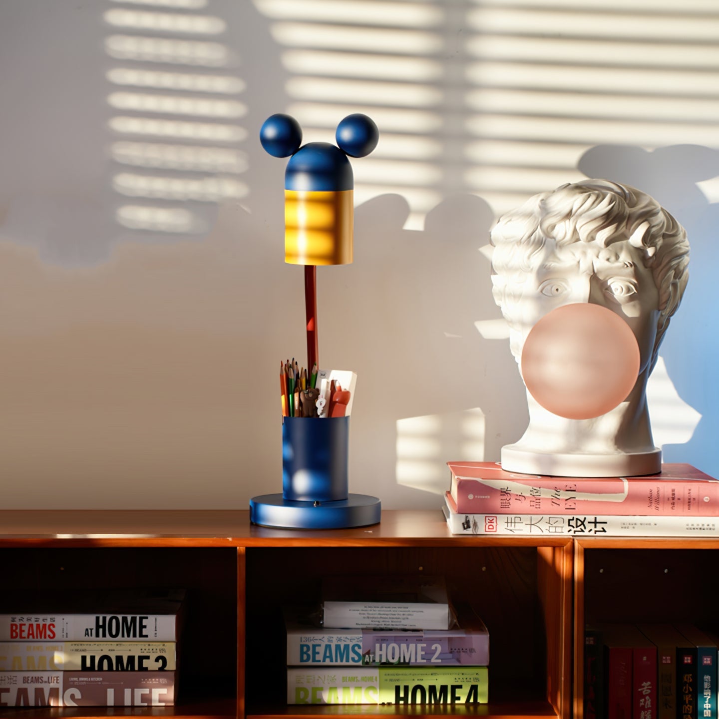 WHIMSY MOUSE PORCELAIN ILLUMINATOR