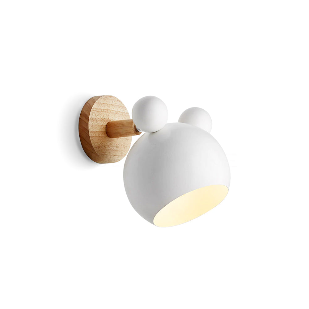 WHIMSY MOUSE PORTRAIT WALL SCONCE