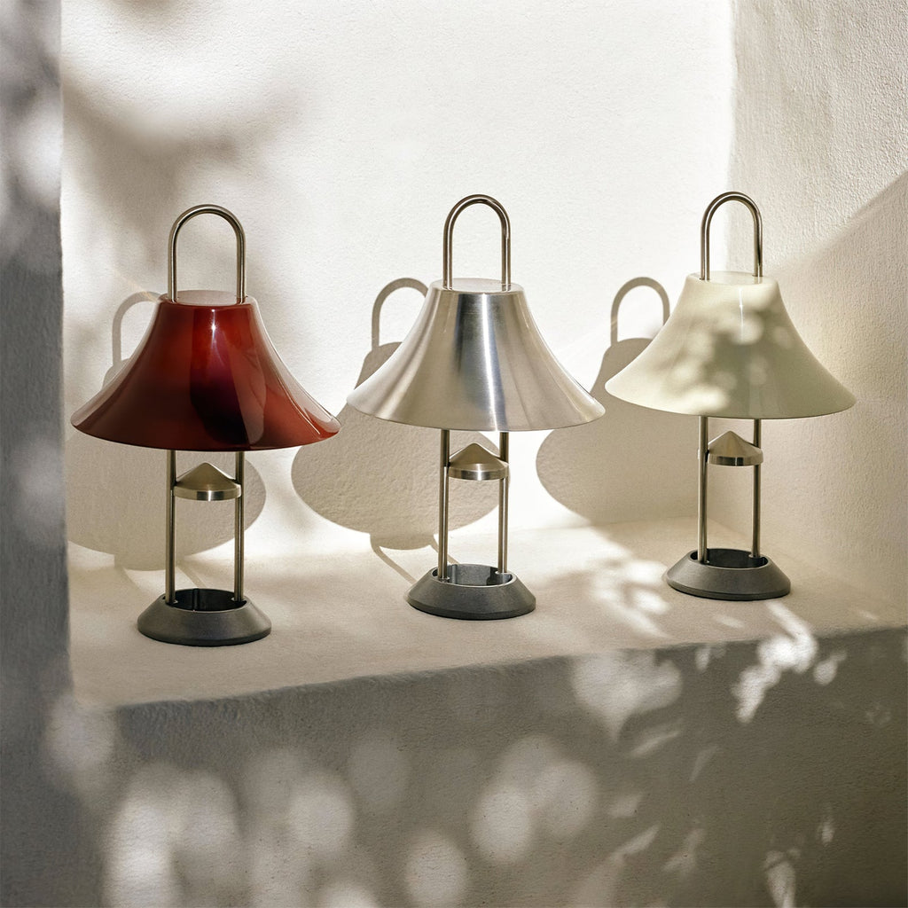HEATHCLIFF PORTABLE RUSTIC LED LANTERN