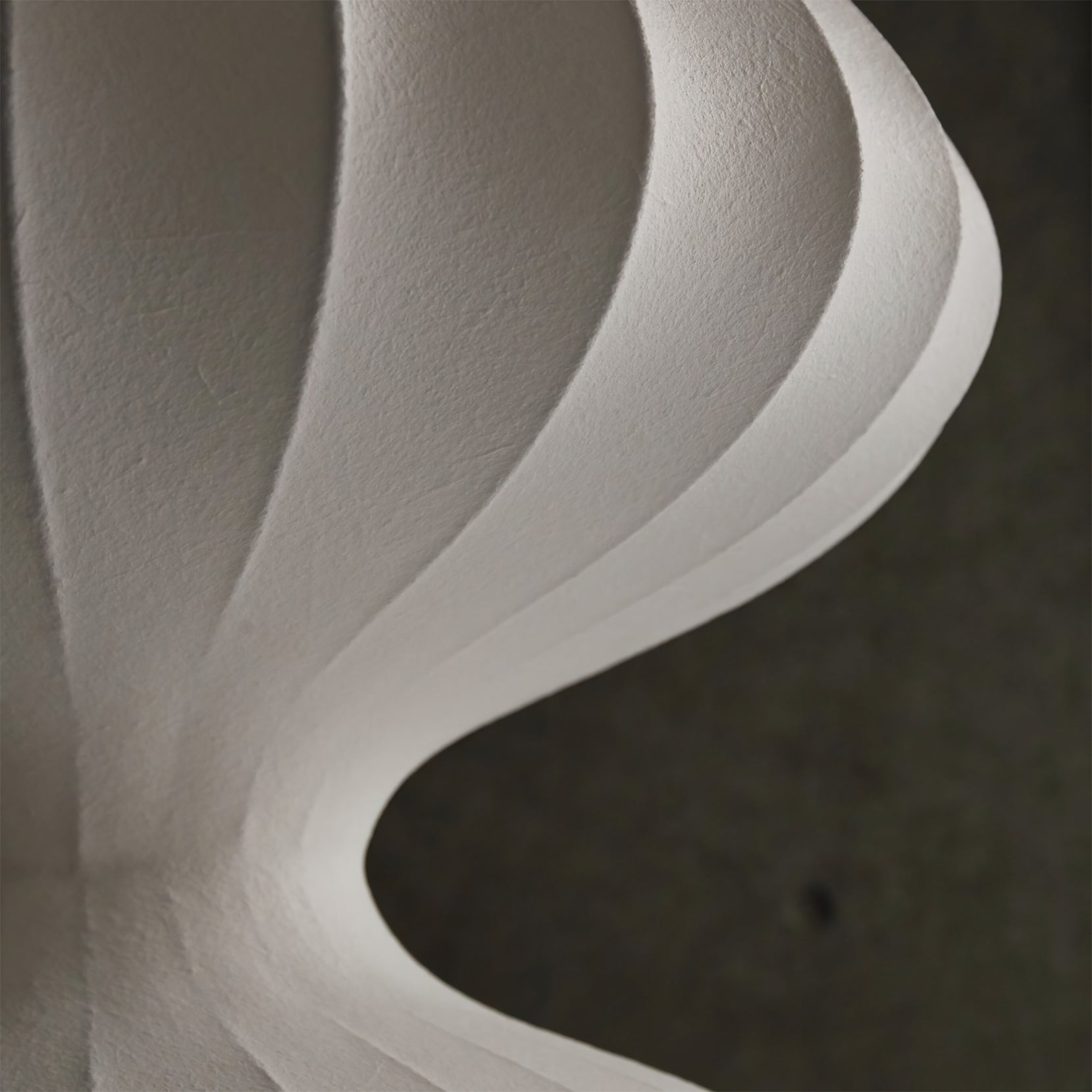 FELSTED SILK DRAPED FLOOR LANTERN