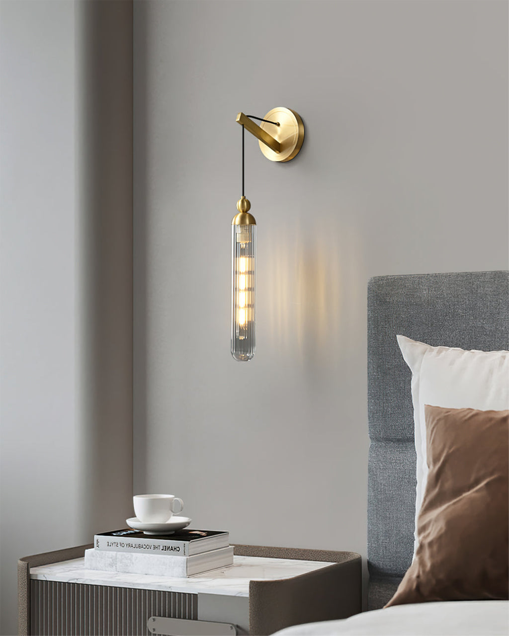 Ravenswood Vintage Brass Wall Sconce