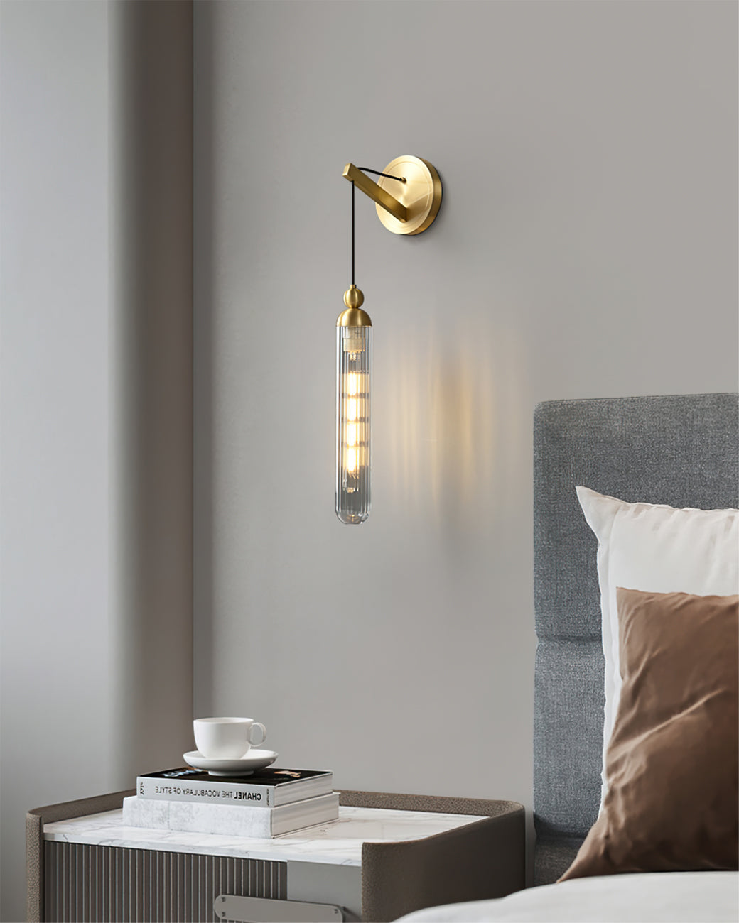 Ravenswood Vintage Brass Wall Sconce