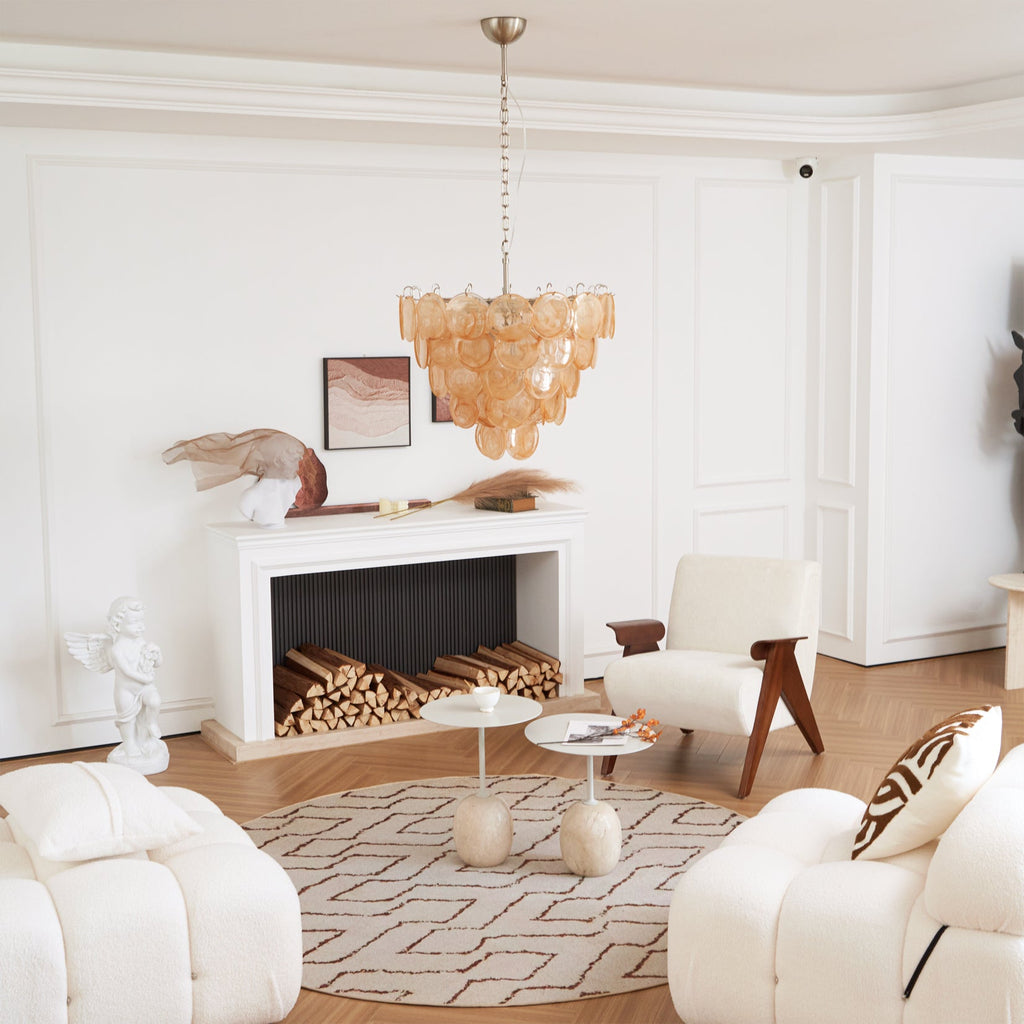 Caramel Cascade Orbital Luminaire