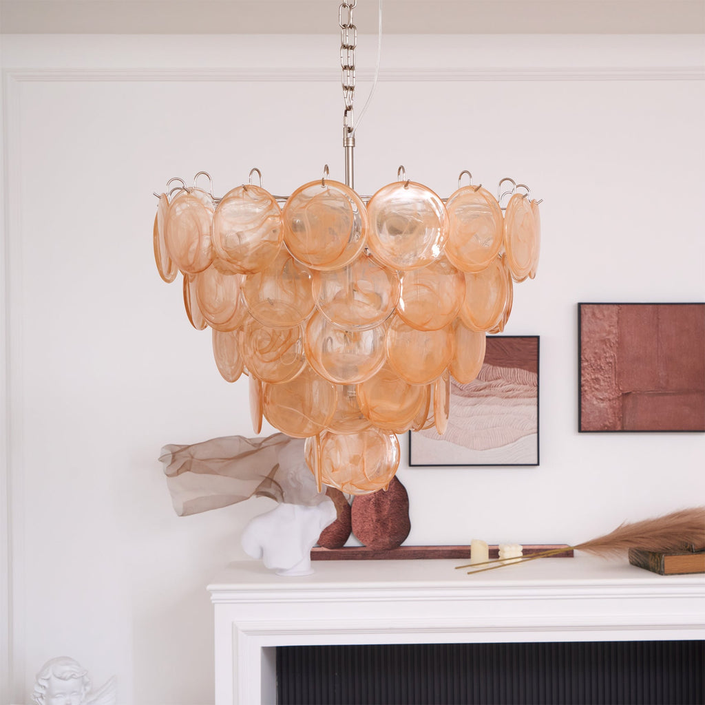 Caramel Cascade Orbital Luminaire
