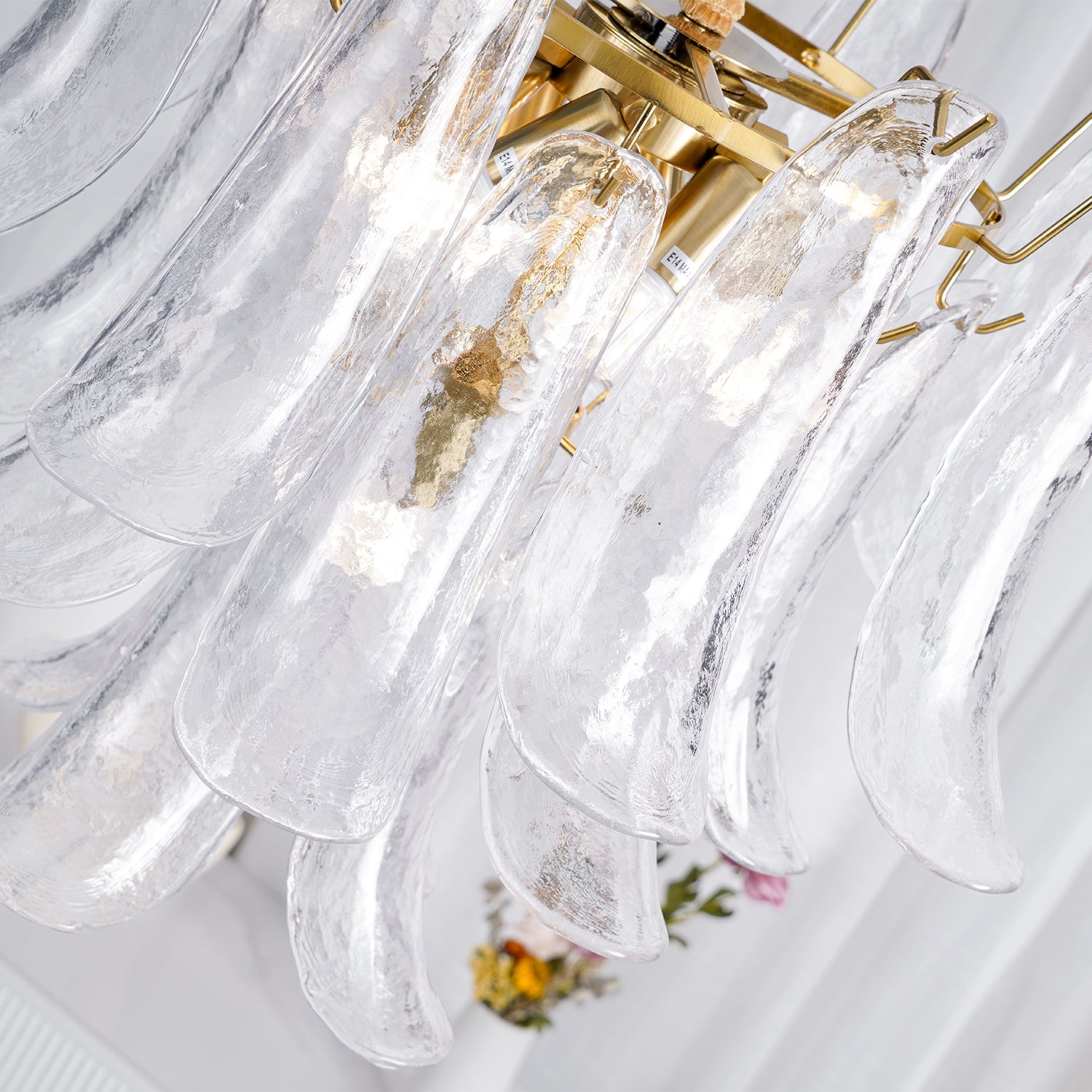 VIOLETTA CRYSTAL GLOBE LIGHTING FIXTURE