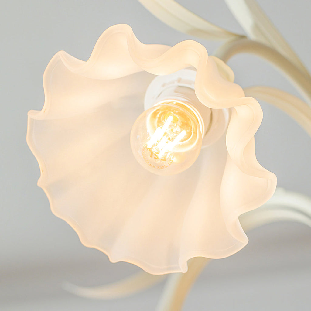 CHARLESTON IVORY CRYSTAL LUMINAIRE