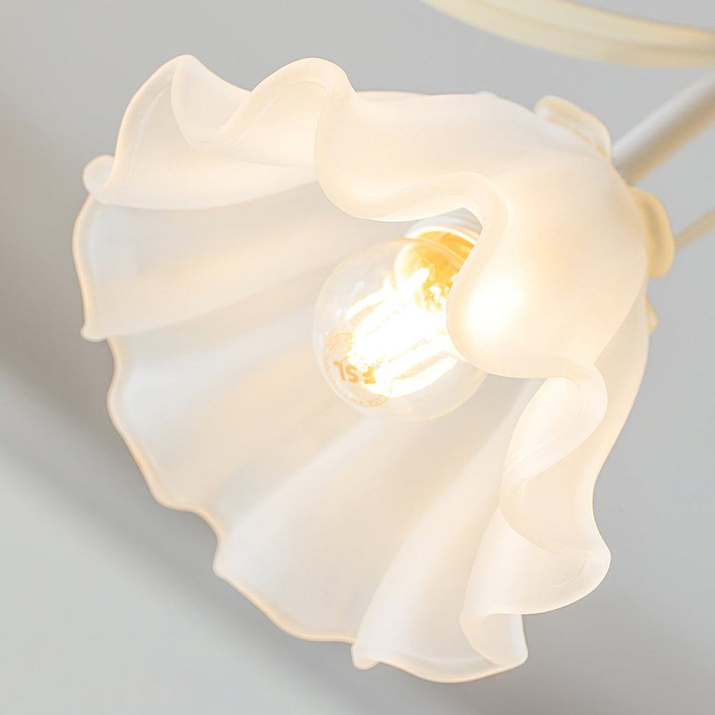CHARLESTON IVORY CRYSTAL LUMINAIRE